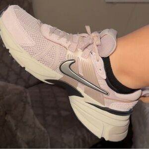 Nike Blush and Ivory Athletic Shoes